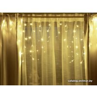 Гирлянда бахрома Vegas 55112 (теплый белый)