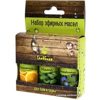  Главбаня Набор эфирных масел Б703 3x17 мл