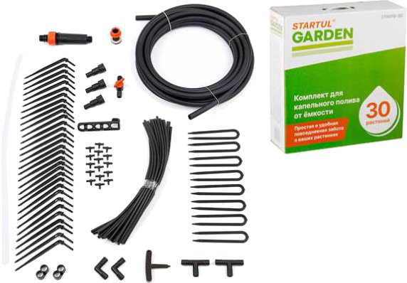 

Система полива Startul Garden Комплект для капельного полива 30 растений ST6018-30