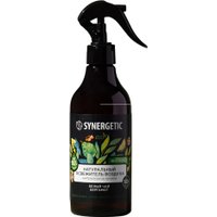 Освежитель воздуха Synergetic Белый чай и бергамот. Гипоаллергенный биоразлагаемый (380 мл)