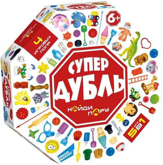 

Настольная игра Dream Makers Супер Дубль 2012C