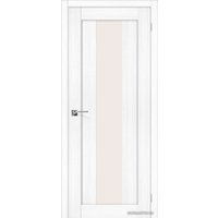 Межкомнатная дверь el'Porta Porta X Порта-25 alu (Snow Veralinga)