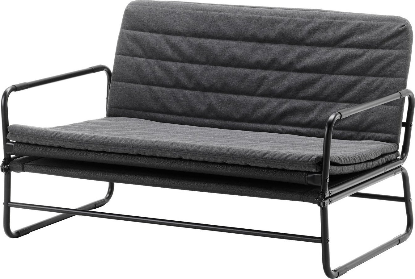 Софа Ikea Hammarn Knisa темно-серый/черный, 120 См 90354327