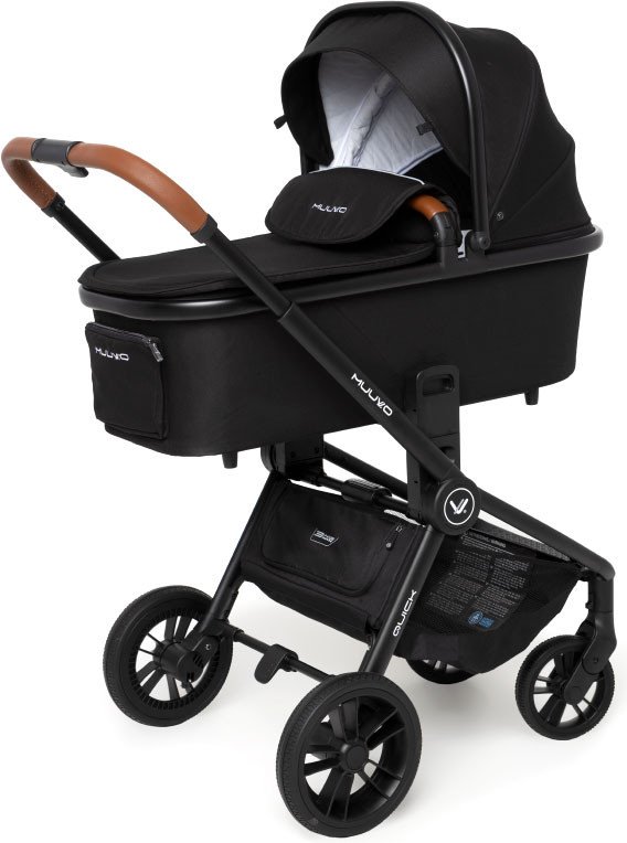 

Универсальная коляска Muuvo Quick (2 в 1, onyx black)