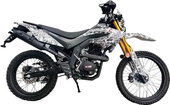 

Мотоцикл M1NSK X 250 (черный/белый)