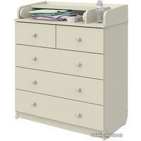 Детский комод Атон Мебель Сириус-2 805 (слоновая кость)