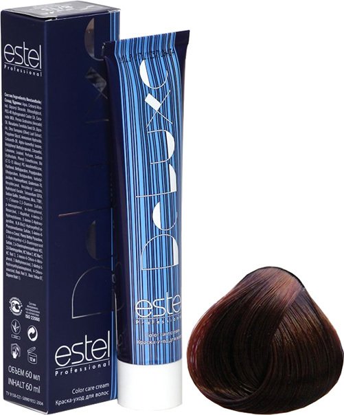 

Крем-краска для волос Estel Professional De Luxe 5/45 светлый шатен медно-красный