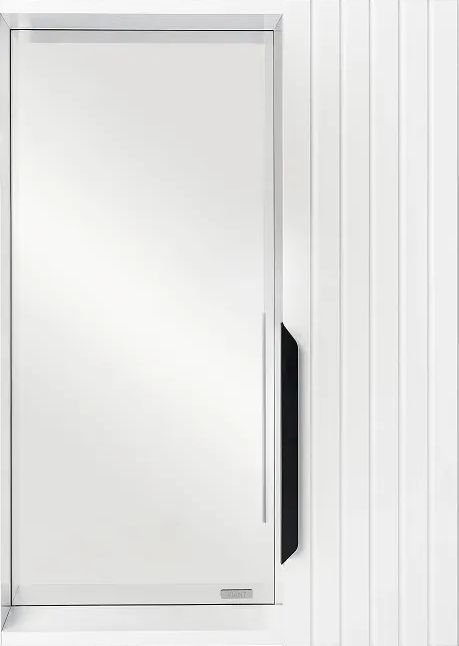 

Viant Шкаф с зеркалом для ванной Сицилия 50 VSIC50BEL-ZSH