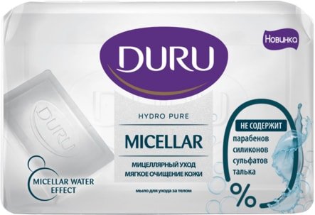 

Duru Мыло Hydro Pure Мицеллярное 110 г