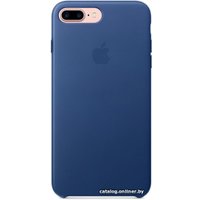 Чехол для телефона Apple Leather Case для iPhone 7 Plus Sapphire [MPTF2]