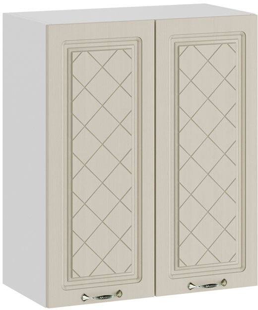 

Шкаф навесной Трия Бьянка 1В6 (белый/дуб ваниль)