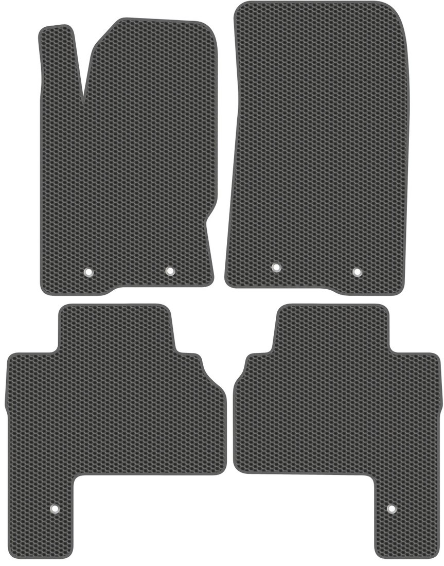 

Комплект ковриков для авто Alicosta SsangYong Kyron (suv) 2006 - 2016 (серый)