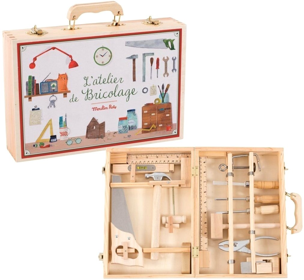 

Набор инструментов игрушечных Moulin Roty Набор плотника 710412