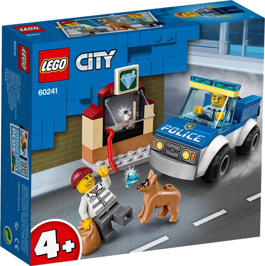 

Конструктор LEGO City 60241 Полицейский отряд с собакой