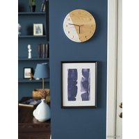 Настенные часы Richwood Clock-2/Combi (ясень натуральный/белый)