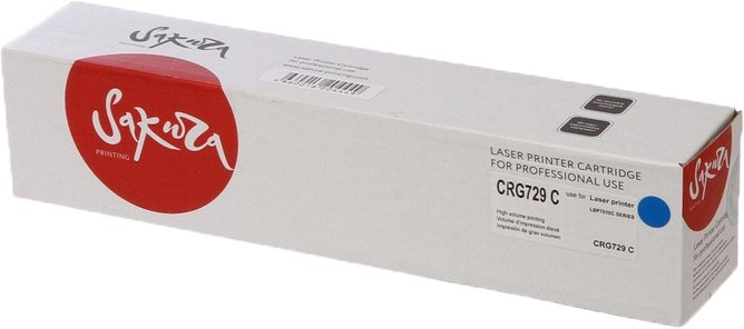

Картридж Sakura Printing SACRG729C (аналог Canon 729C)
