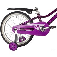 Детский велосипед Novatrack Novara 18 2022 185ANOVARA.VL22 (фиолетовый)