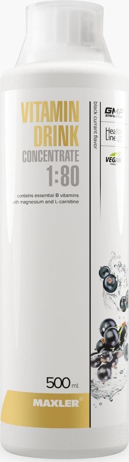 

Комплекс Maxler Витаминный напиток Vitamin Drink Concentrate (500 мл, вишня)