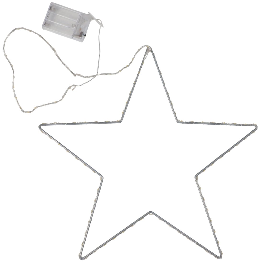 

Подвеска AksHome Тип 4 Звезда 40см 104LED 3АА