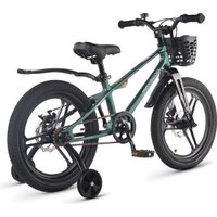 Детский велосипед Maxiscoo Shark Pro 18 2026 MSC-SH1851P (зеленый матовый)