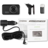 Видеорегистратор для авто Digma FreeDrive 580 FD580 (черный)