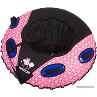 Тюбинг Тим-Спорт Пеппа 110 (розовый/черный)