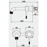 Смеситель Vieir V403513-C