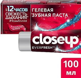 Зубная паста Close Up Everfresh Жаркая мята 100 мл