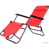Шезлонг Ecos CHO-153 (красный)