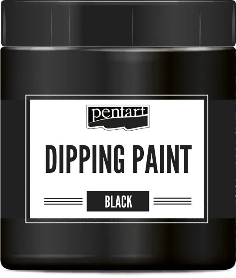 

Краска для стекла и керамики Pentart Самовыравнивающаяся 250 мл (черный)