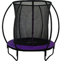 Батут GoUP Luxury 6FT (с сеткой, фиолетовый)