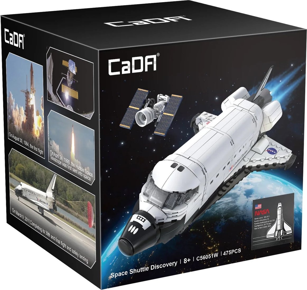 

Конструктор CaDa Nasa Space Shuttle Discovery C56051W