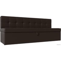 Диван Лига диванов Техас 340 (экокожа коричневый)