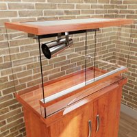 Террариум Hydroterra Tropicana 70 л (коричневый)