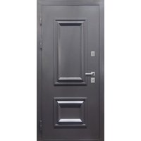 Металлическая дверь Guard Протерма Багет Антрацит/белый матовый (96х205, левая) в Солигорске