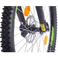 Электровелосипед Leisger MI5 (черный/зеленый)