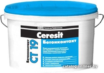 Акриловая грунтовка Ceresit CT 19 5л