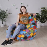 Кресло-мешок Flagman Груша Макси Г2.4-10 Боро С55