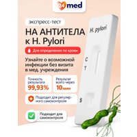 Тест на антитела Ассомедика на антитела к H.Pylori