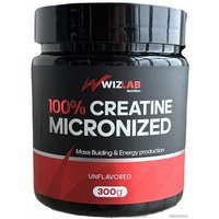 Моногидрат креатина WizLab Nutrition Creatine Micronized (без вкуса, 300г)