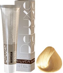 

Крем-краска для волос Estel Professional De Luxe Silver 10/36 светлый блондин золотисто-фиолетовый