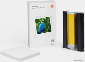 Фотобумага Xiaomi 3" 40 л BHR6756GL