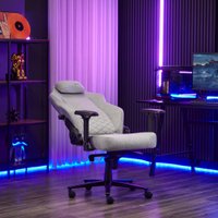 Игровое (геймерское) кресло Evolution TITAN Fabric (серый)