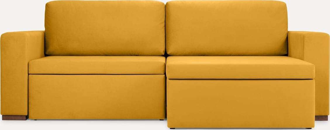 

Угловой диван Divan Майнап Velvet Yellow 219278 (желтый)