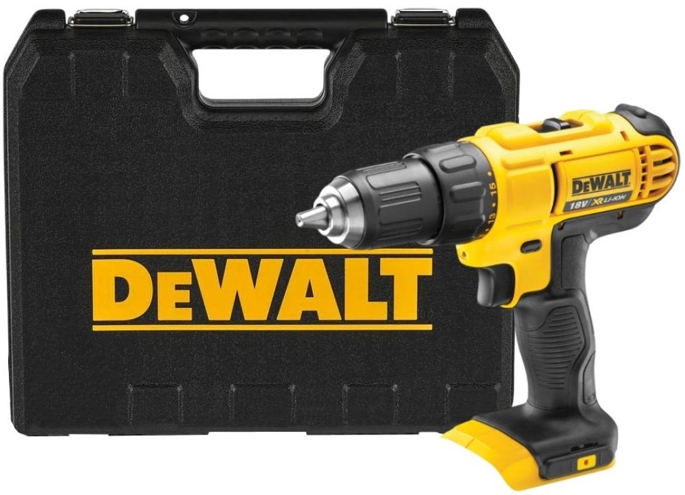 

Дрель-шуруповерт DeWalt DCD771NK (без АКБ, кейс)