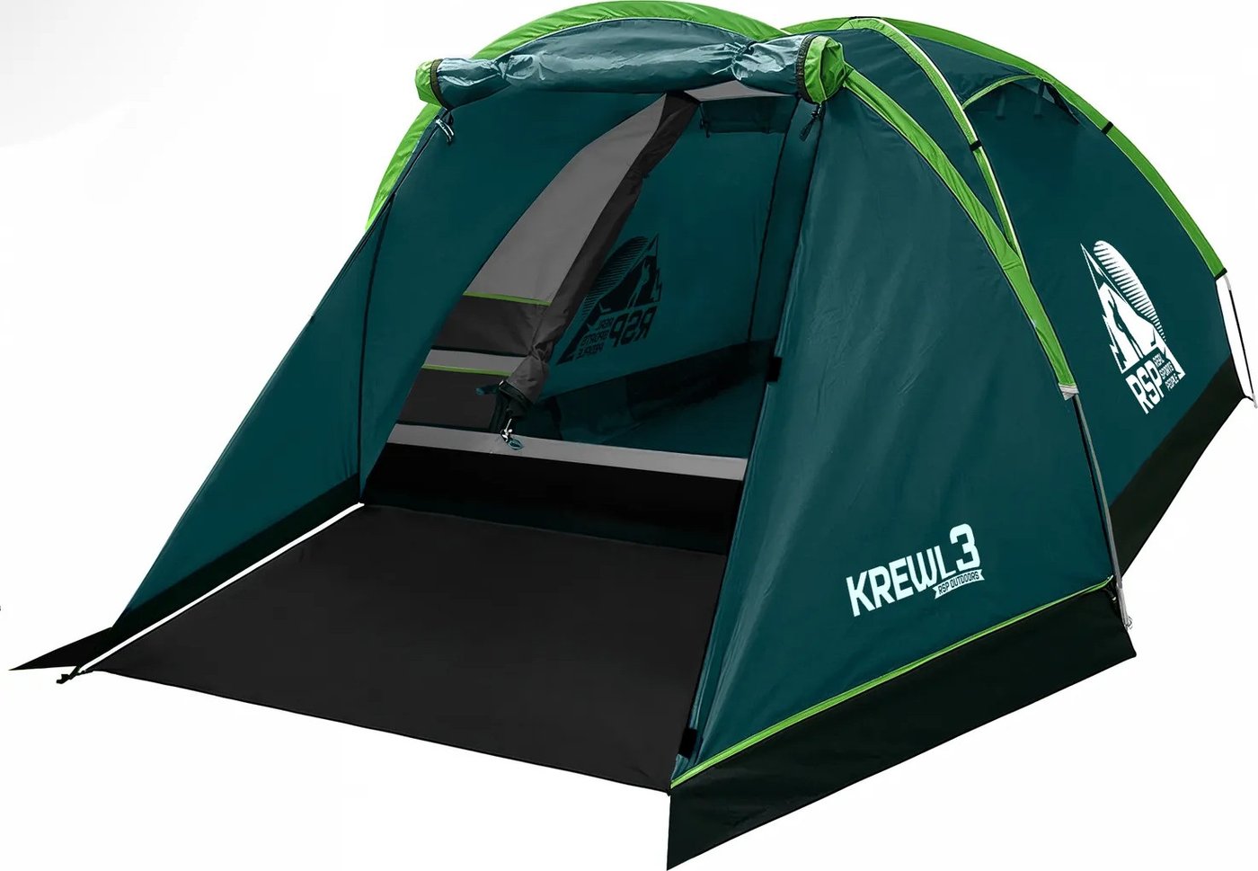 Треккинговая палатка RSP Outdoors Krewl 3 (зеленый)