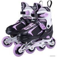 Роликовые коньки Ridex Allure (р. 31-34, черный/сиреневый/белый)