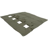 Палатка для зимней рыбалки Медведь Куб-3 зимняя с полом Оксфорд 600 и накидкой