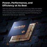 Телефон Oukitel WP100 12GB/512GB (черный/серебристый)