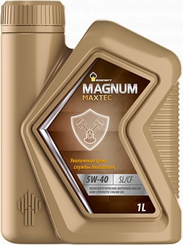 

Моторное масло Роснефть Magnum Maxtec 5W-40 1л